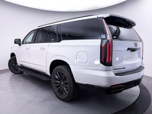 Crystal White Tricoat 2025 Cadillac Escalade ESV Sport