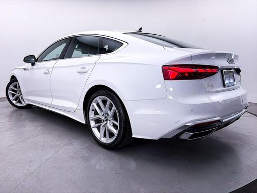 White 2024 Audi A5 Sportback 45 S Line Premium Plus