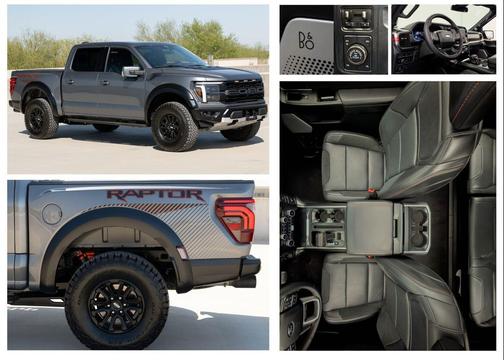 CARBONIZED GRAY METALLIC 2025 Ford F-150 Raptor