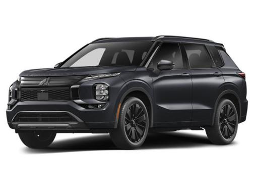 White Diamond With Black Roof 2026 Mitsubishi Outlander BLACK EDITION S-AWC