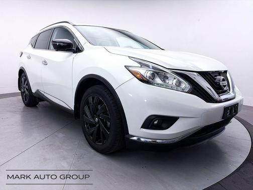 Pearl White 2017 Nissan Murano Platinum