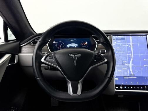 Titanium Metallic 2016 Tesla Model S 90D
