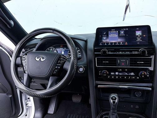 Moonstone White 2023 INFINITI QX80 SENSORY