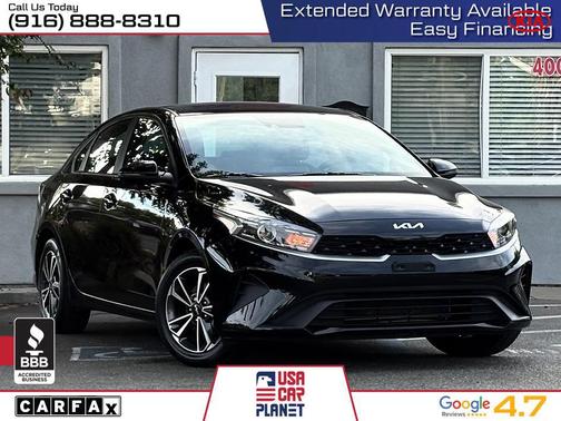 Aurora Black 2023 Kia Forte LXS