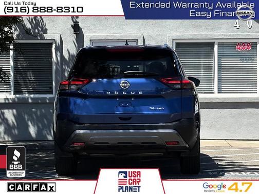 Caspian Blue Metallic 2023 Nissan Rogue SL
