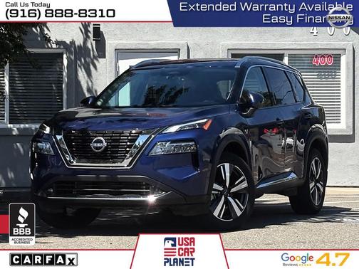 Caspian Blue Metallic 2023 Nissan Rogue SL