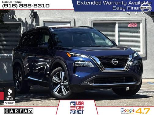 Caspian Blue Metallic 2023 Nissan Rogue SL