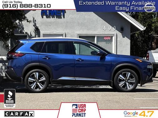Caspian Blue Metallic 2023 Nissan Rogue SL