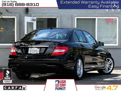 Black 2014 Mercedes-Benz C-Class C 250 Sport