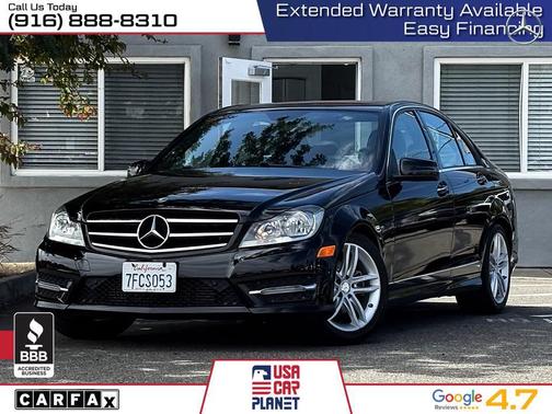 Black 2014 Mercedes-Benz C-Class C 250 Sport