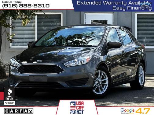 Magnetic Metallic 2018 Ford Focus SE
