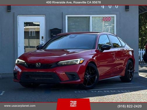 Rallye Red 2023 Honda Civic Sport