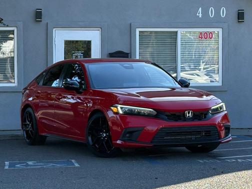 Rallye Red 2023 Honda Civic Sport