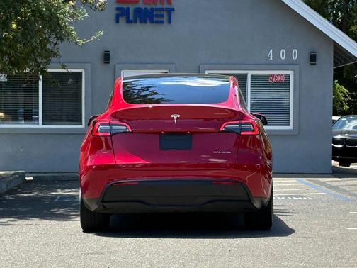 Red Multi-Coat 2023 Tesla Model Y Standard Sport Utility 4D