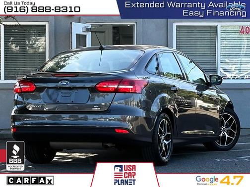 Pewter 2017 Ford Focus SE