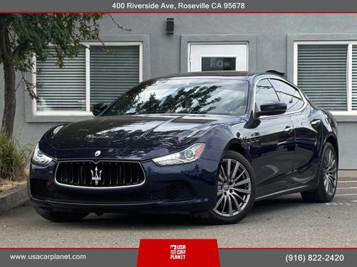 Blue 2017 Maserati Ghibli S