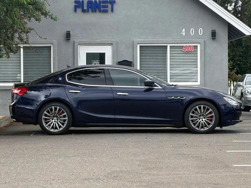 Blue 2017 Maserati Ghibli S
