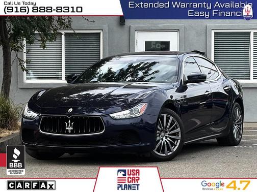 Blue 2017 Maserati Ghibli S