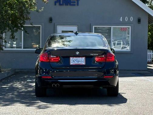 Blue 2015 BMW 328 328i Sedan 4D