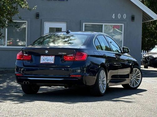 Blue 2015 BMW 328 328i Sedan 4D