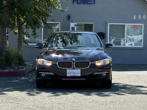 Blue 2015 BMW 328 328i Sedan 4D