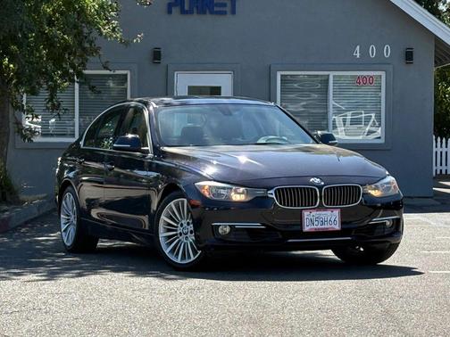 Blue 2015 BMW 328 328i Sedan 4D