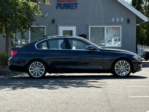 Blue 2015 BMW 328 328i Sedan 4D