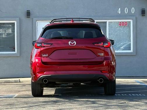 Soul Red Crystal Metallic 2025 Mazda CX-5 2.5 Turbo Signature