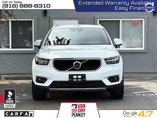 Ice White 2020 Volvo XC40 T5 Momentum
