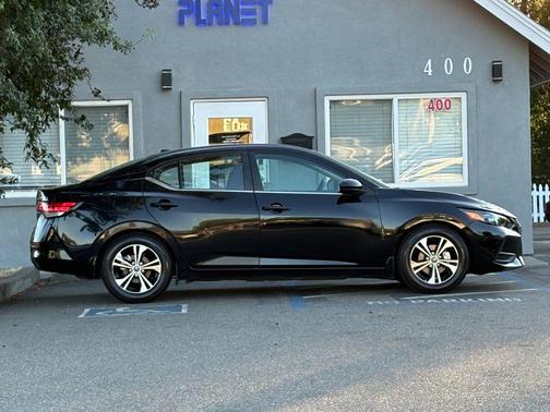 Super Black 2022 Nissan Sentra SV
