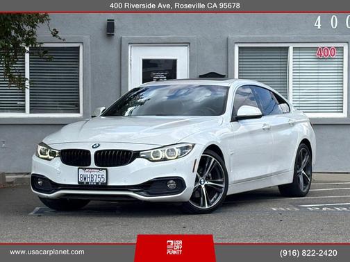 White 2018 BMW 430 Gran Coupe i