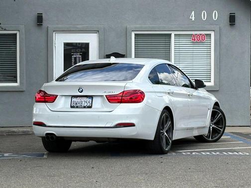 White 2018 BMW 430 Gran Coupe i