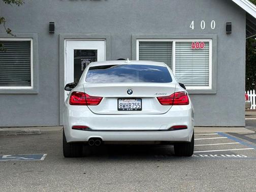 White 2018 BMW 430 Gran Coupe i