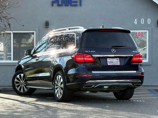 Blue 2018 Mercedes-Benz GLS 450 4MATIC