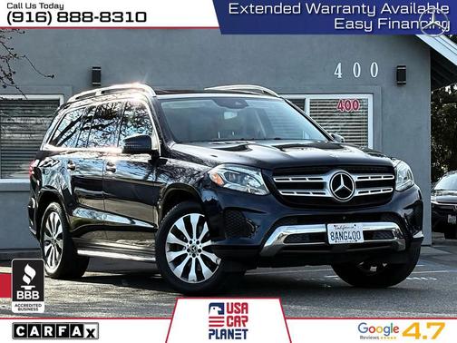 Lunar Blue Metallic 2018 Mercedes-Benz GLS 450 4MATIC