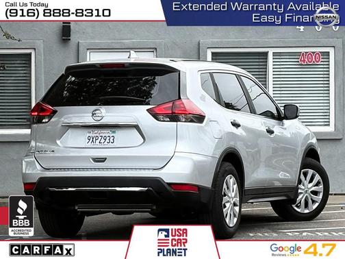 Brilliant Silver 2018 Nissan Rogue S