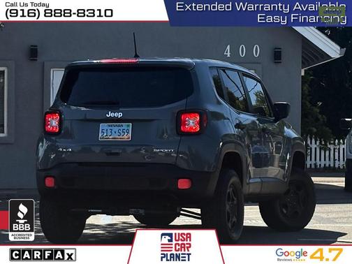 Anvil 2018 Jeep Renegade Sport