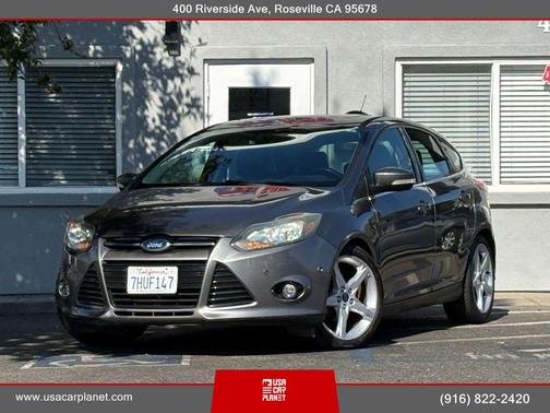 Sterling Gray Metallic 2014 Ford Focus Titanium