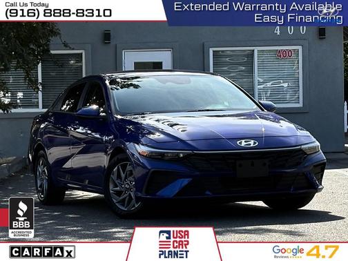 Intense Blue 2024 Hyundai ELANTRA SEL