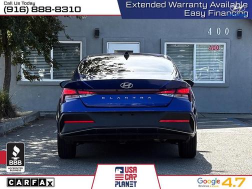 Intense Blue 2024 Hyundai ELANTRA SEL