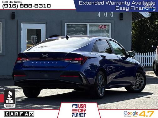 Intense Blue 2024 Hyundai ELANTRA SEL