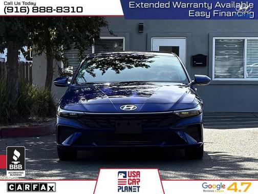 Intense Blue 2024 Hyundai ELANTRA SEL