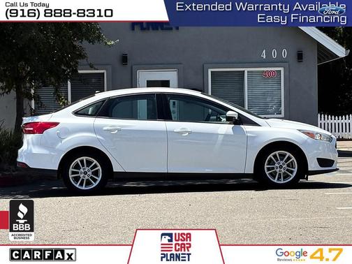 Oxford White 2015 Ford Focus SE