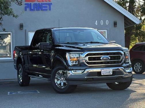 Gray 2022 Ford F-150 XLT