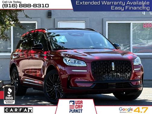 Red Carpet Metallic Tinted Clearcoat 2025 Lincoln Corsair Grand Touring