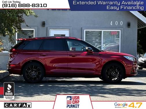 Red Carpet Metallic Tinted Clearcoat 2025 Lincoln Corsair Grand Touring
