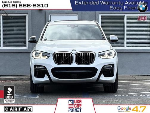 Alpine White 2018 BMW X3 M40i