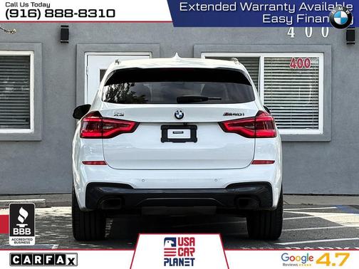 Alpine White 2018 BMW X3 M40i