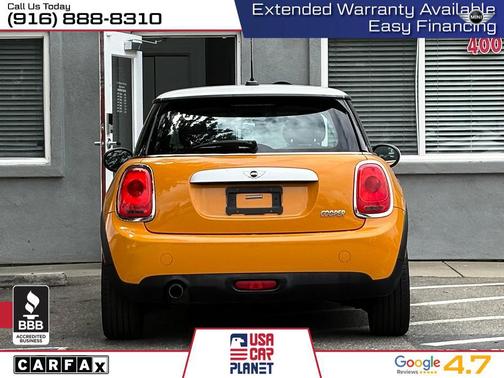 Yellow 2014 MINI Hardtop Cooper