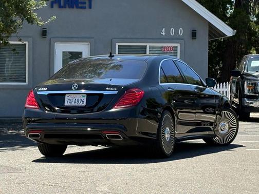 Black 2015 Mercedes-Benz S-Class 4MATIC